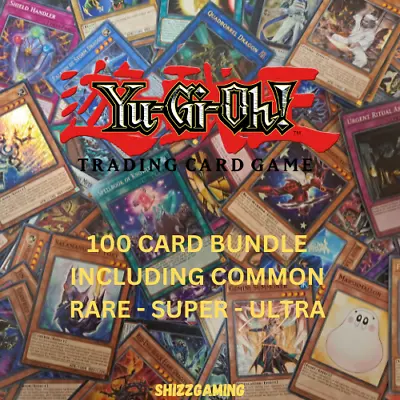 100 YuGiOh Cards Bundle Bulk Job Lot • £6.99