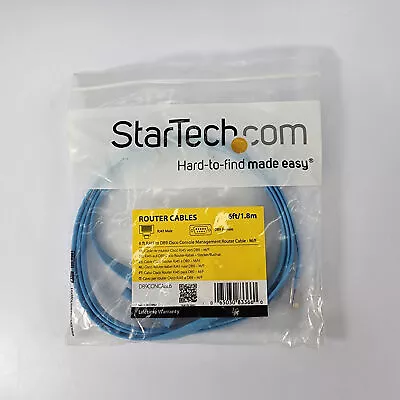 StarTech - 6ft RJ45-DB9 Cisco Console Management Router Cable- DB9CONCABL6 -New • $22.99