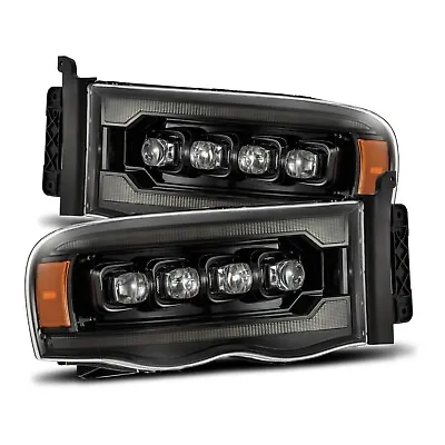 For 03-05 Dodge Ram 1500 Nova Alpha Black LED Projector Headlight Headlamp • $840