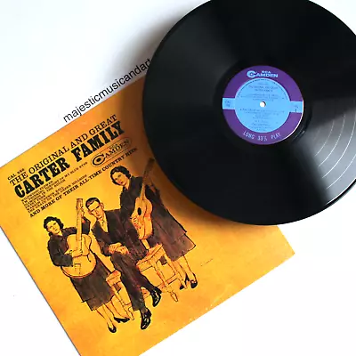 The Original A. P. Carter Family Vintage Vinyl Lp Ex+ Sara Maybelle Country • $34.99