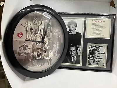 I Love Lucy Lot: Clock And Cast Picture • $35