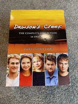 DAWSON'S CREEK:  Complete Series/Season 1 2 3 4 5 & 6 Dawsons  (34) DVD BOX  • £22