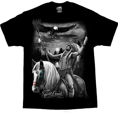 Spirit Guide Native American Indian Eagle T Shirt DGA David Gonzales • $33.95