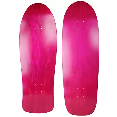 Moose Old School Skateboard Decks 2-Pack 10 X30  & 10 X33  Stained Pink • $54.95