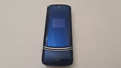 Motorola KRZR K1 - Blue Silver  Mobile Phone • $26.99
