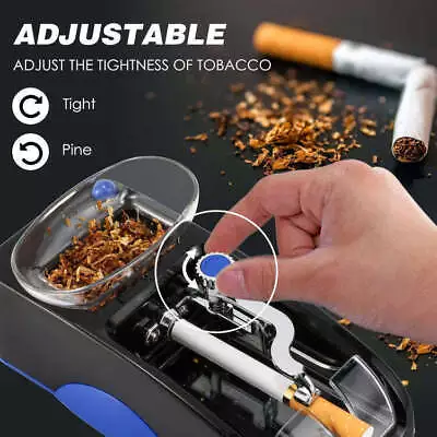 Cigarette Automatic Machine Tobacco Rolling Maker Roller Electric Injector Tube • $22.49