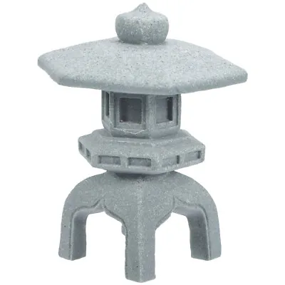 Pagoda Ornament Japanese Decor For Home Zen Garden • £11.68