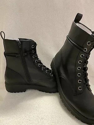 Women's Shoes Combat Boots. Size 5 Classic Style Black. Brand New. • $40