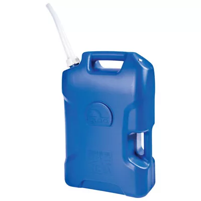  6-Gal Blue Water Storage Jug Camping Water Container • $15.64