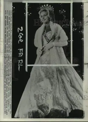 1963 Press Photo Marite Ozers Miss United States And Miss Universe Contestant • $29.88