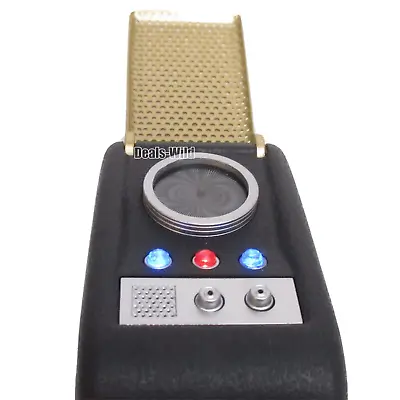 Star Trek Communicator Light Up Sounds Classic TOS Original Series Enterprise • $19.96