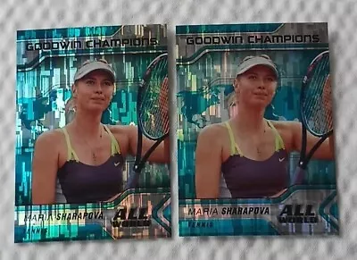 Maria Sharapova 2 2023 UPPER DECK GOODWIN CHAMPIONS ALL-WORLD AGUA FLASH #AW-4 • $0.99