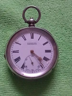 Silver 925 H Samuel Manchester Pocket Watch  • £0.99