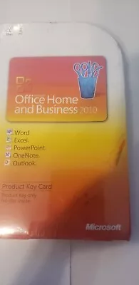 New Microsoft Office Home And Business 2010 Product Key Only No Disc • $65