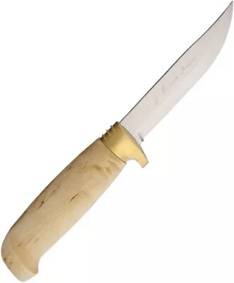 Marttiini Golden Lynx Knife 160014 8 3/4  Overall. 4 1/8  Stainless Blade. Curly • $34.14