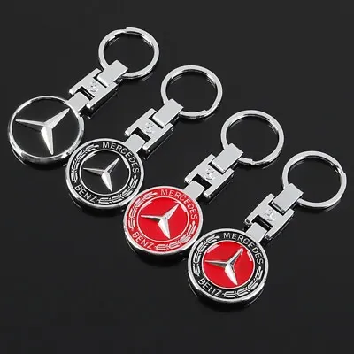 Metal Car Key Chain Ring For Mercedes Benz AMG Sport Car Home Decoration Gift • $4.99