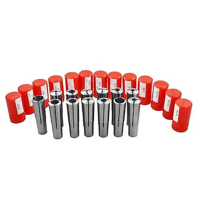 Marddpair 13Pcs MT4 4MT 4 Morse Taper Collet Set 1/8-1Inch With 5/8 Inch -11 ... • $51