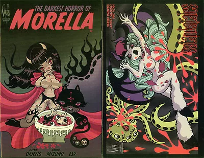 JUNKO MIZUNO MORELLA SATANIKA Ltd. Ed. FAN COVERS DANZIG VEROTIK OOP  • $25