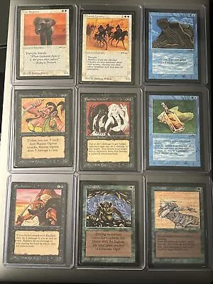 Mtg Arabian Nights Lot 9 Cards • $55