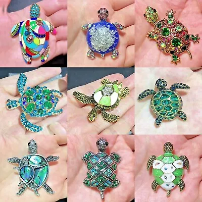 Vintage Turtle Brooches Sea Animal Pin Women Men Fashion Wedding Jewelry Gifts • $6.79