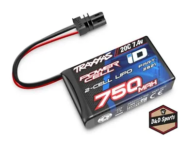Traxxas 2821 - 750mAh 7.4V 2-Cell 20C LiPo Battery TRX-4M • $19.95