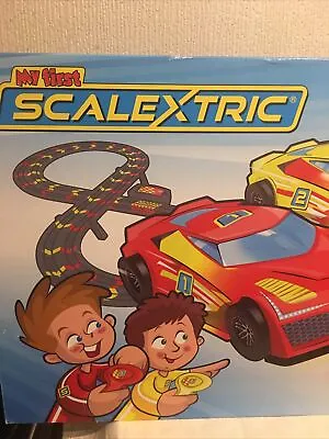 Scalextric My First Scalextric Track Playset Battery Operation • £49