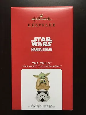 Hallmark 2021 Baby Yoda (Grogu) And Storm Trooper - The Child Christmas Ornament • $6.99