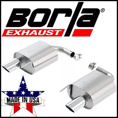 Borla ATAK 2.25  Cat-Back Exhaust System Fits 2015-24 Ford Mustang 2.3L EcoBoost • $791.10