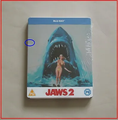 Jaws 2 - Uk Blu-ray Steelbook * New - Read ! • £36.97