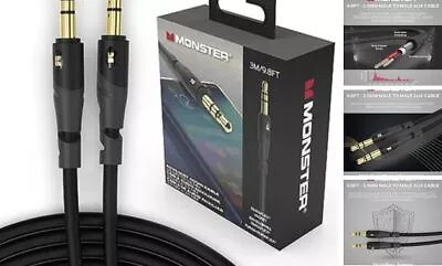 Monster Gen1 Essentials Mini-to-Mini Audio Interconnect Cable - 9.8 Feet Gen 1 • $34.36