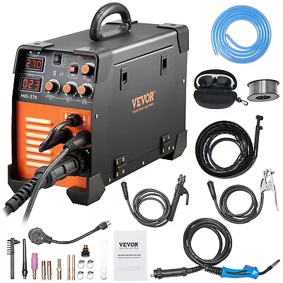 VEVOR Mig Welder Welding Machine 270A MIG MMA TIG 3 In 1 Welder Combo 110V/220V • $220.99