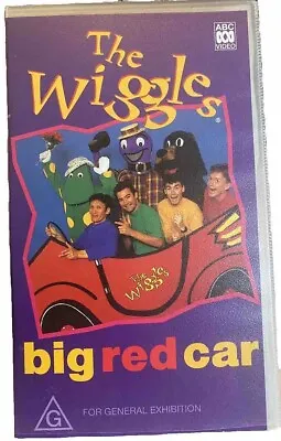 Original THE WIGGLES Big Red Car VHS Tape G Movie ABC 1995 Songs • $14