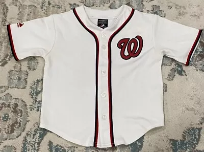 Bryce Harper #34 Washington Nationals Majestic Jersey Size Boy’s Large(7) • $9.99