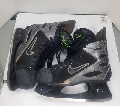 Vintage Nike Zoom Air With Tuuk Blades Rare Ice Hockey Skates Size 9.5 US READ • $73.59