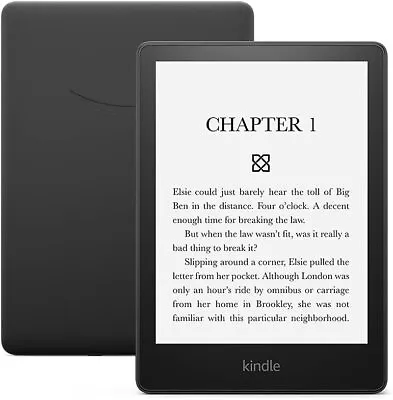 $199 • Buy Amazon Kindle Paperwhite WiFi Black EReader 11th Gen 6.8  8GB - Black