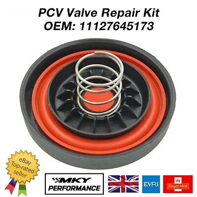 BMW B58 PCV Diaphragm Valve Cover Repair Kit Cap F20 F22 F30 F32 G30 11127645173 • $16.17