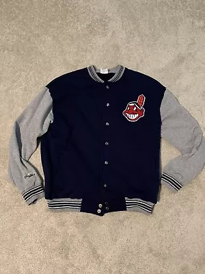 Vintage Cleveland Indians Starter Jacket • $40