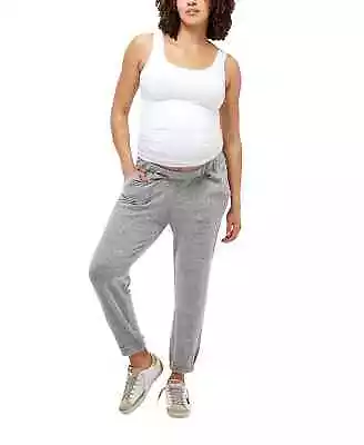 Nom Maternity Women's Jenna Pant Gray M • £41.80