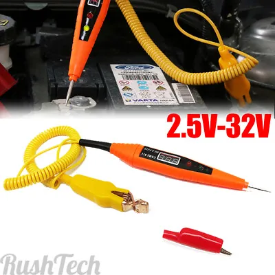 2.5-32V Voltage LCD Tester Digital Electric Test Pen Probe Detector Car • $11.86