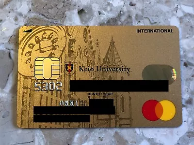 SMC Keio University Alumni Gold MasterCard • $30