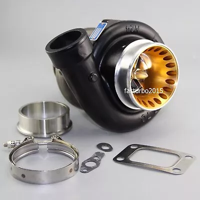 GT3582R Ball Bearing Turbo A/R.63 Com. A/R.70 T3 Flange V-band Water With Clamp • $463