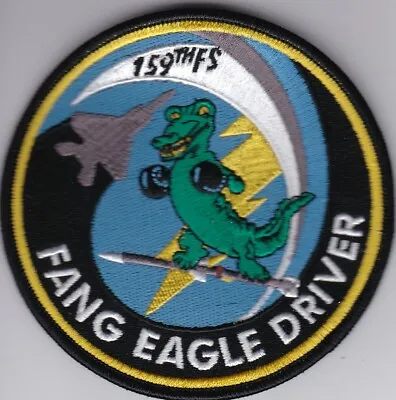 USAF Air Force 159th Fighter Squadron F-15 Pilot Jacksonville IAP Florida Patch • $4.99