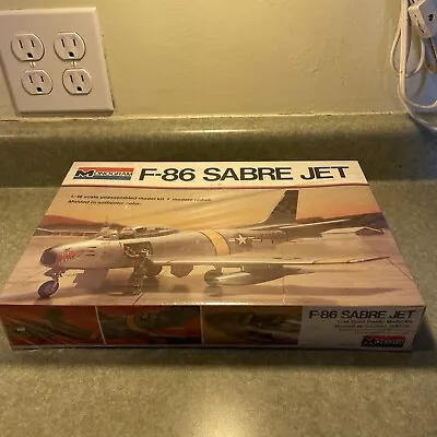 Monogram # 5402 F-86 Sabre Jet 1/48 New In Sealed Box • $20