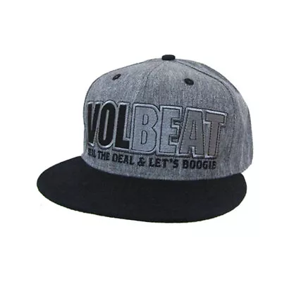 Men's Volbeat Seal The Deal Baseball Cap Adjustable Grey • $19.13