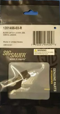 Sig Sauer Factory Slide Catch Lever P224 P226 & P229 Legion Pistol's All Cal's • $27.95