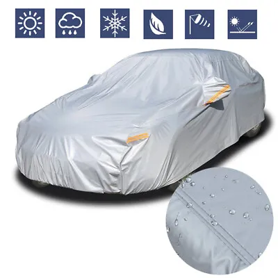 XXXL 5-Layer Full Car Cover Waterproof All Weather Protection Dustproof Cover • $31.06