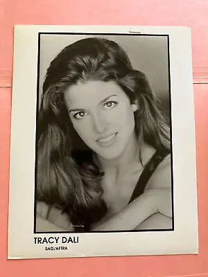 Tracy Dali Playboy Model  Original Talent Agency Headshot Photo W/Credits • $9