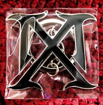 Madonna Discarded Sealed Madame X Logo Promo Key Chain Black Enamel Metal Music  • $19.95