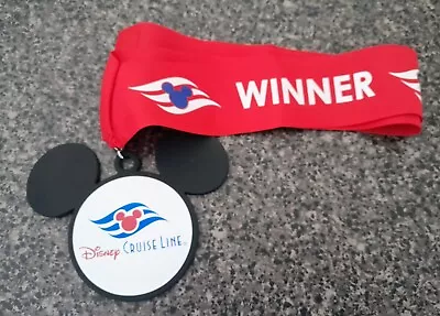 Disney Cruise Line - Mickey  Winner  Medal - Red White And Blue - New • $9.50