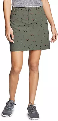 NEW Women's EDDIE BAUER Adventurer 2.0 Skort Sprig Print Size 12 • $19